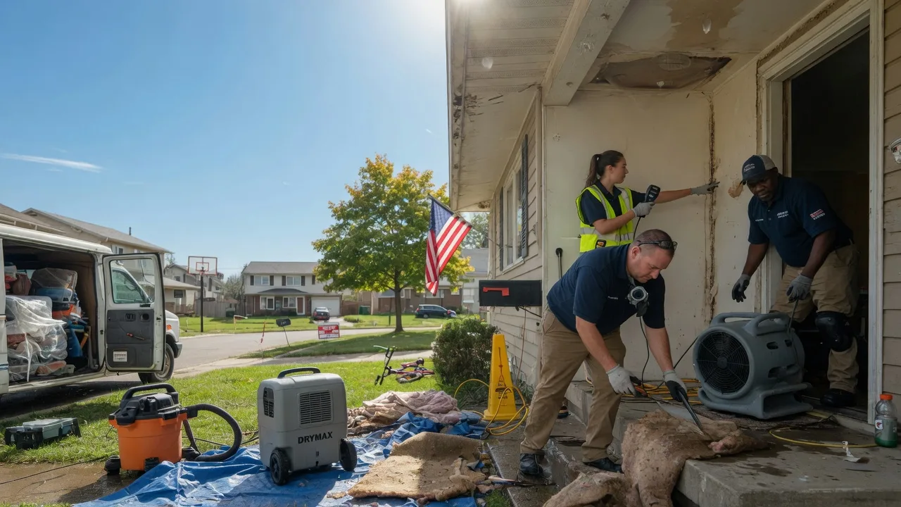 Water Damage Restoration in Langley, KY near me